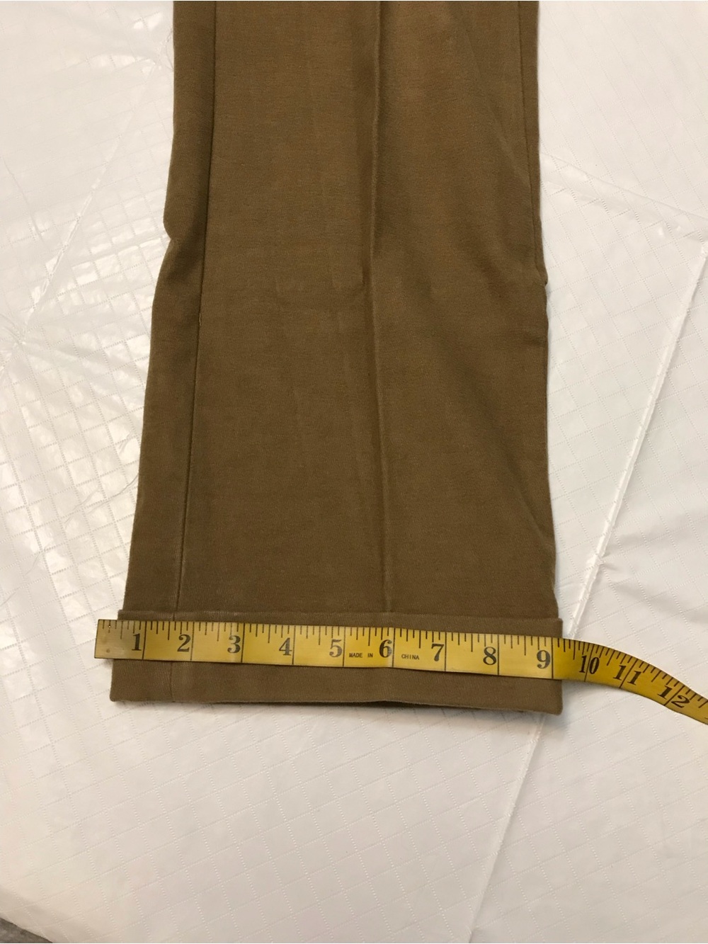 Barbour Men's Pleated Chino Pants in Camel Brown - Picture 10 of 11